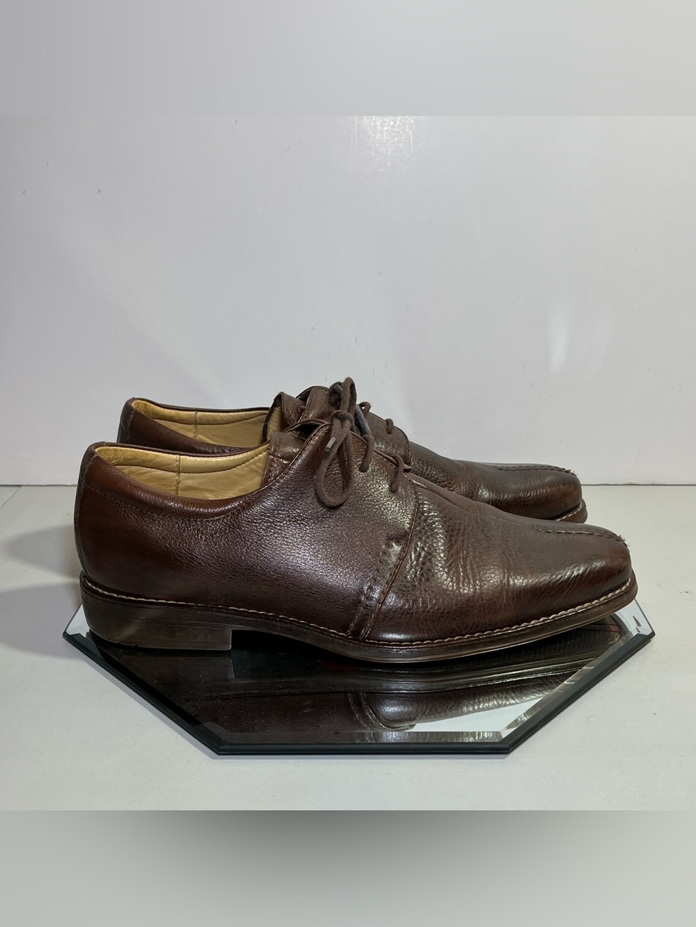 Sandro Moscoloni Leather Oxford Anatomical Gel Shoes, Size 11D, Brown